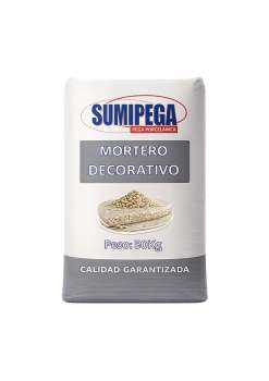 MORTERO DECORATIVO DE GRANO GRUESO O FINO